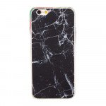 Wholesale iPhone 7 Plus Marble Design Case (Black White)